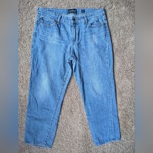 Lucky Brand Sweet Crop Relaxed Straight Leg Jeans Size 31